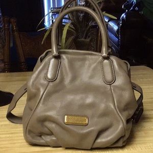 Marc Jacobs Taupe Leather Bag
